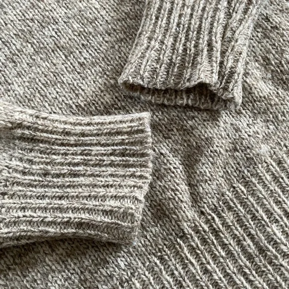 Vintage wool shawl collar sweater - Picture 5 of 6